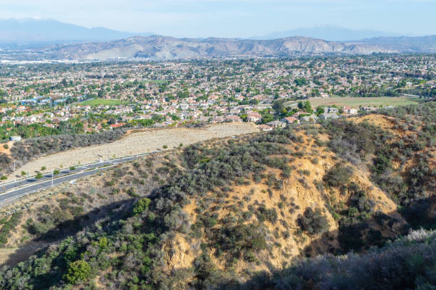 istock Road below for inland empire 1087045456