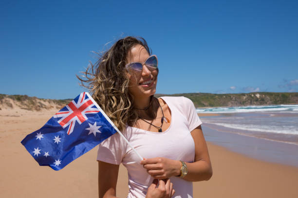 istock Celebrating Australia Day at the Beach 1087051326