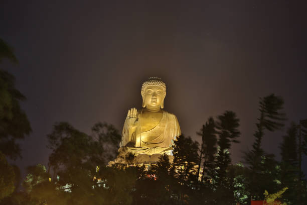 istock a light of the Giant Buddha statue hk 1087065924