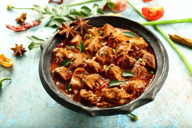 istock Healthy eating- meat curry dish 1087068478