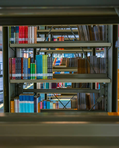 istock Variety of books in a shelf 1087068488