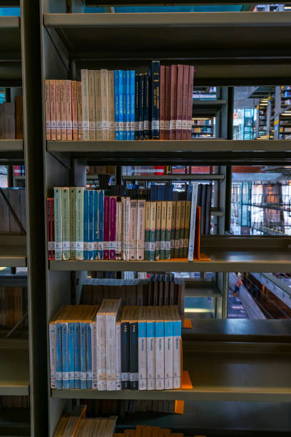 istock Variety of books in a shelf 1087069894