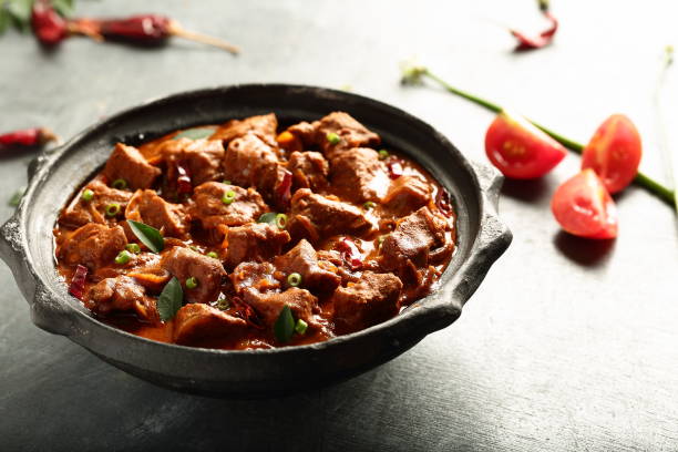 istock Popular mutton curry roast in gravy, 1087069972