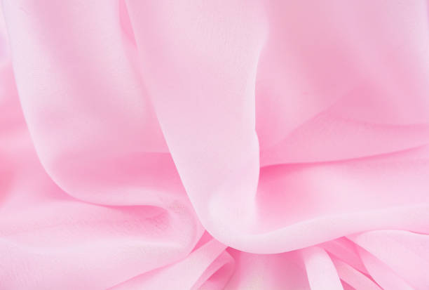 istock Texture chiffon fabric pink color for backgrounds 1087073604
