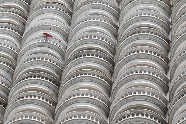 istock Pattern of Balcony on the building background 1087074132