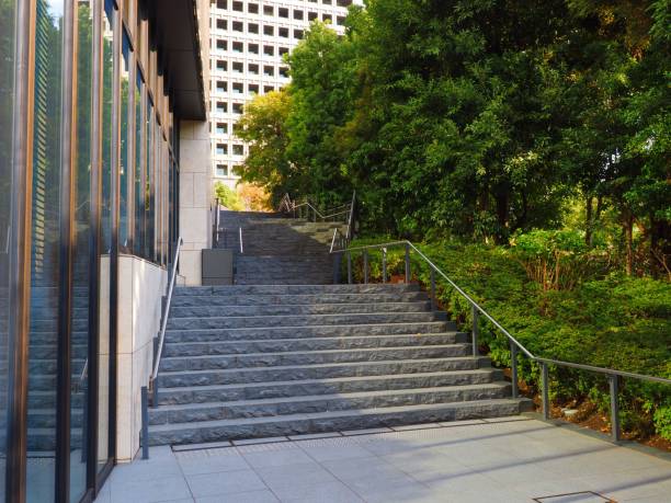 stairs in office area