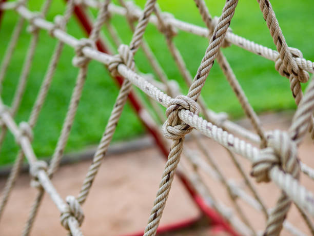 istock rope tied at playground 1087076562