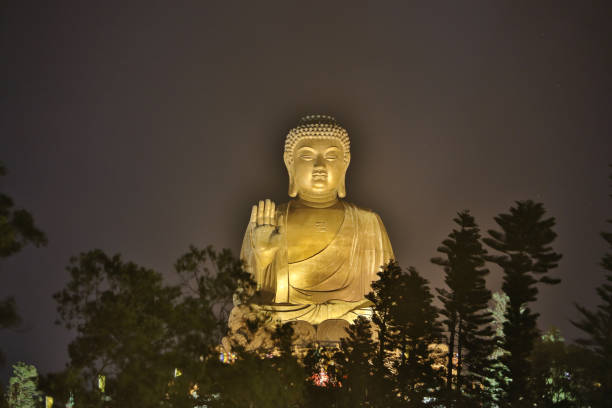 istock a light of the Giant Buddha statue hk 1087078496