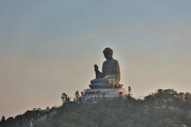 istock tian Tan Buddha or Giant Buddha statue 1087079670