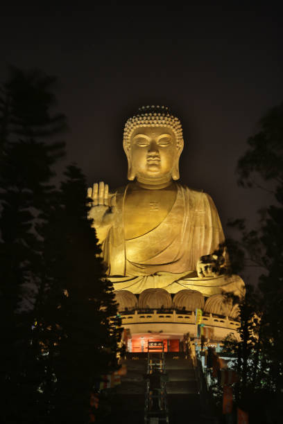 istock a light of the Giant Buddha statue hk 1087079868