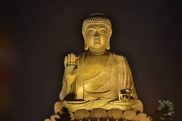 istock a light of the Giant Buddha statue hk 1087079884