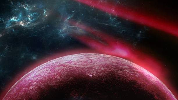 istock Planets and galaxy, cosmos,  physical cosmology, science fiction wallpaper. Beauty of deep space 1087087788