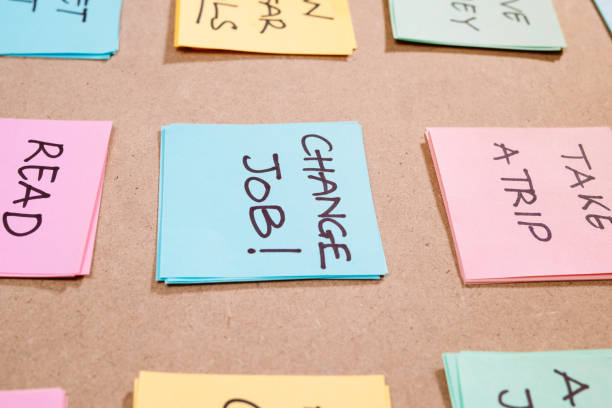 istock new year goals or resolutions - colorful sticky notes on a Notepad 1087089456