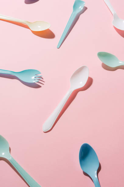 istock disposable plastic cutlery, forbidden in european union 1087091344