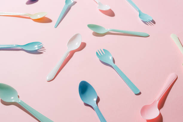 istock disposable plastic cutlery, forbidden in european union 1087091346