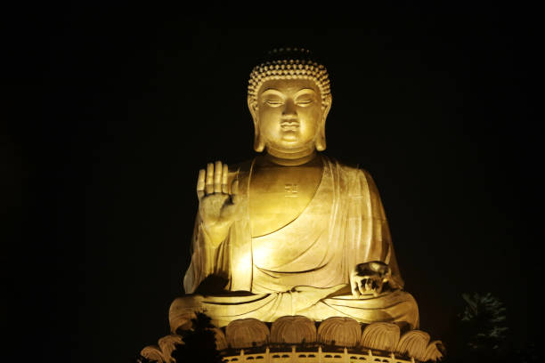 istock a light of the Giant Buddha statue hk 1087091480