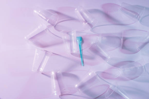 istock Waste plastic cups many, garbage plastic, plastic glass dirty, plastic waste trash pollution 1087091518