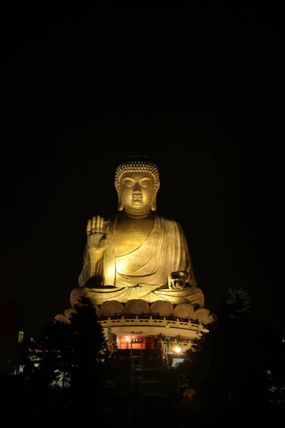istock a light of the Giant Buddha statue hk 1087091520