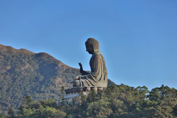 istock a Giant Buddha statue at Po Lin 1087092582