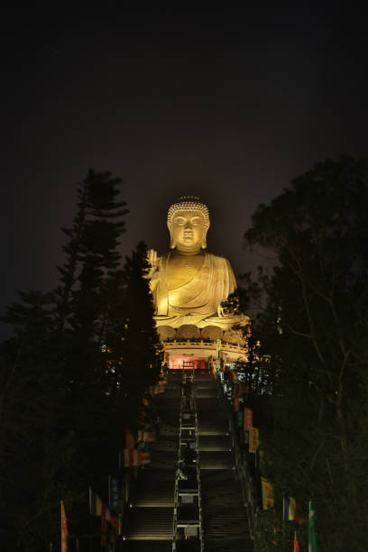 istock a light of the Giant Buddha statue hk 1087092974