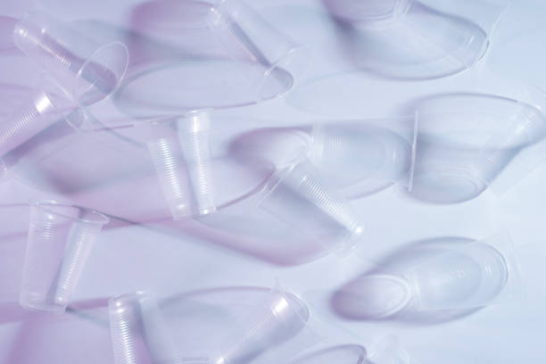istock Waste plastic cups many, garbage plastic, plastic glass dirty, plastic waste trash pollution 1087095906