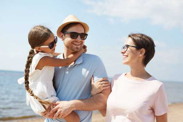 istock Loving Family by Sea 1087110924