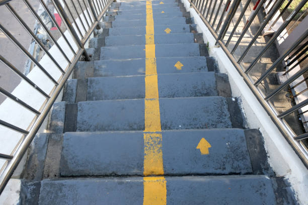 istock Overpass stairs in the city 1087123804