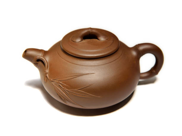 istock Vintage chinese tea pot 1087125484