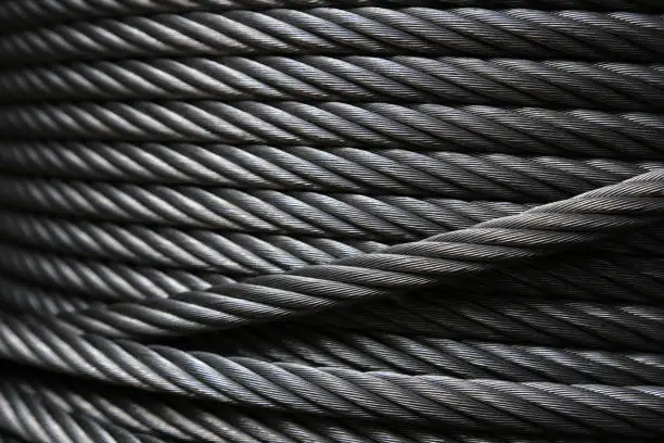 Photo of Steel Cable Background