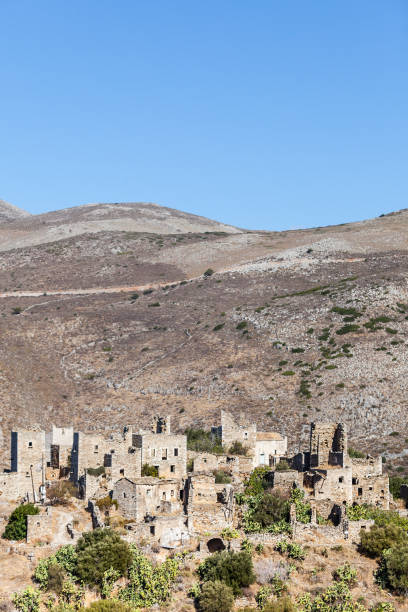 istock Stone old tower house on Mani, Greece. 1087140088