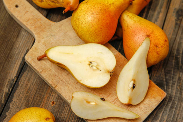 istock Fresh raw organic pears 1087152328