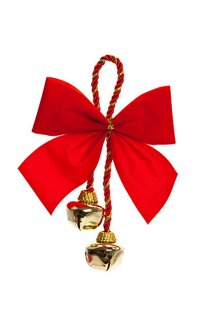 istock Christmas Bells and ribbon 108715319