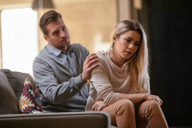 istock Unhappy young couple 1087163410