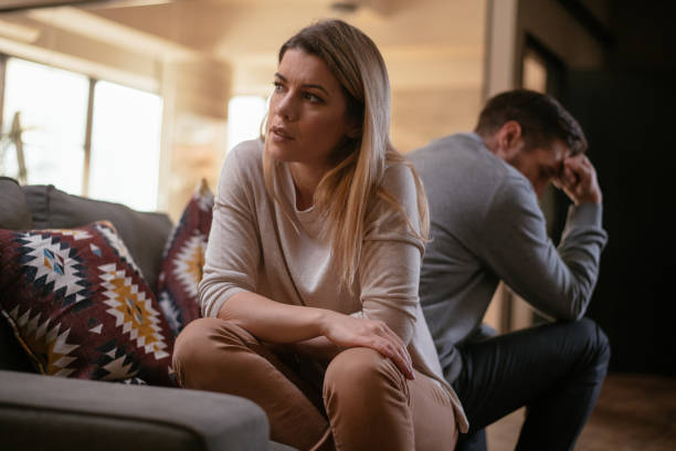 istock Unhappy young couple 1087165264