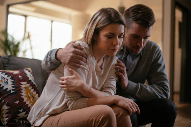 istock Unhappy young couple 1087167106
