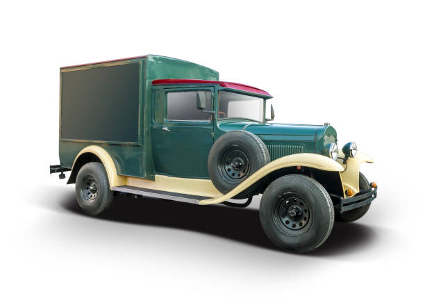 istock Old antique pick-up truck 1087169732