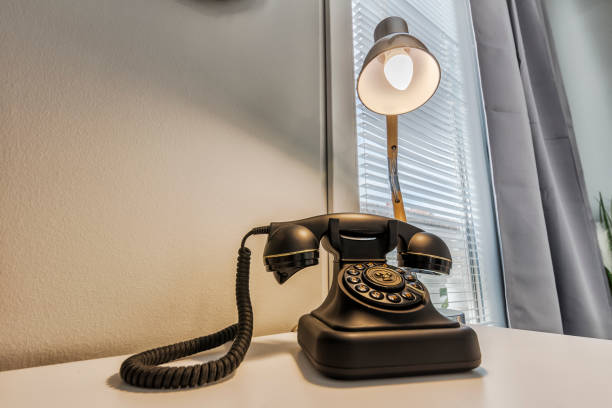 istock Old retro telephone 1087169786