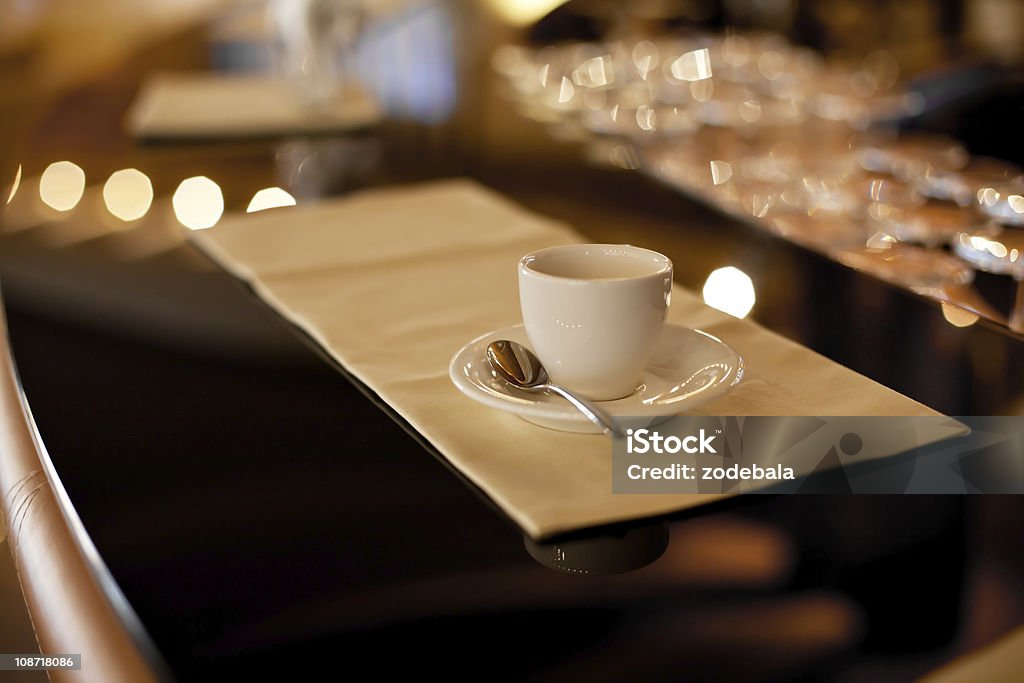 Café expresso em luxuoso Hotel de - Royalty-free Luxo Foto de stock