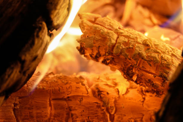 istock Heart of a blazing fire in fire 1087189078