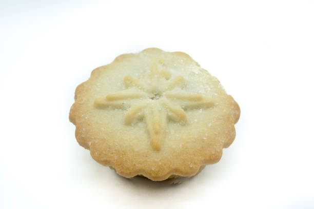 istock Christmas Fruit Mince Pies on White background 1087192684