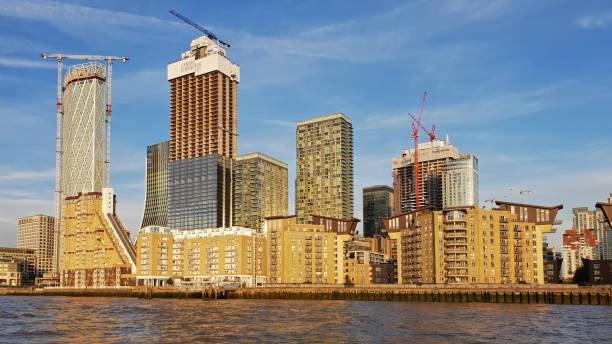 istock Canary Wharf business district - London, UK 1087193030