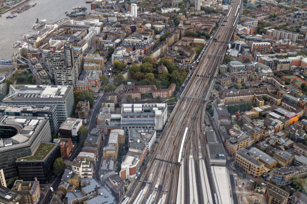 istock Aerial view of London, UK 1087194192