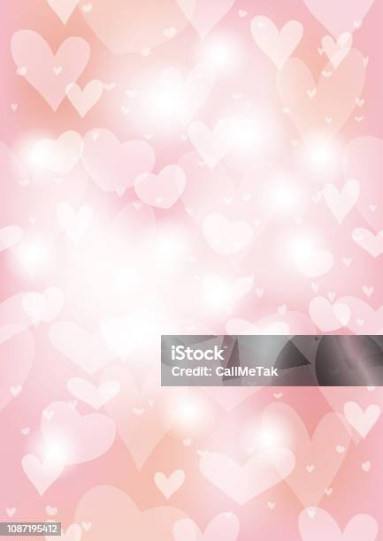 Valentines Daybridal Seamless Abstract Background Stock Illustration - Download Image Now