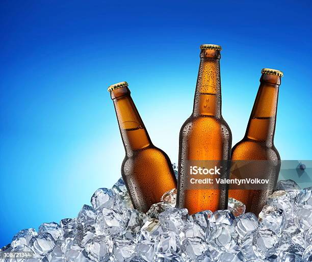 Cool Beer Bottles Stock Photo - Download Image Now - Ice, Beer - Alcohol, Beer Bottle