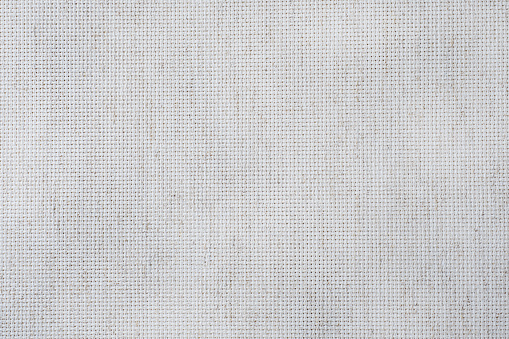 Tela de lona para cross stitch manualidades. Textura de tela de algodón. photo