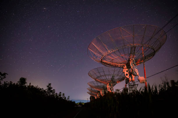 istock Radio telescopes and the Milky Way 1087224844