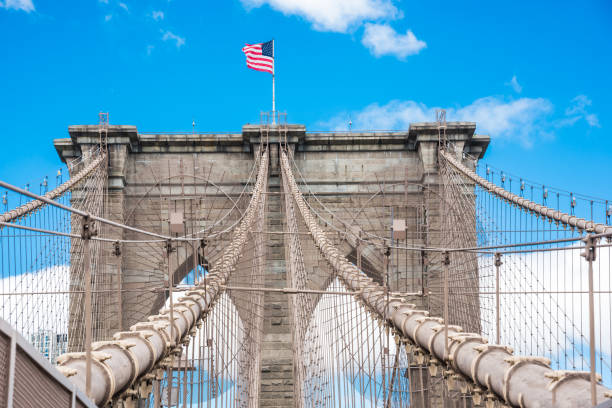 istock Brooklyn bridge in New York city 1087227278