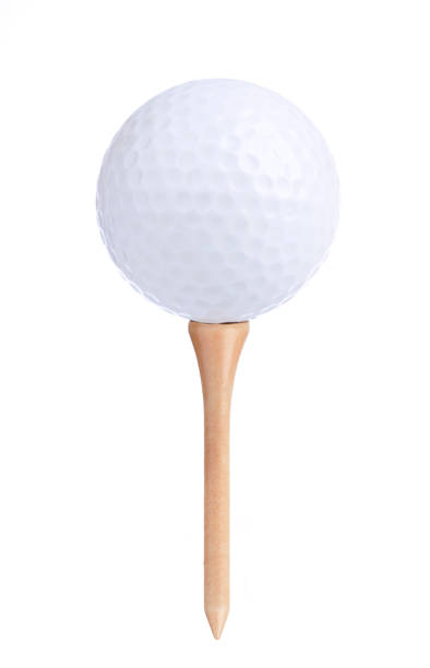 istock Golf ball and Golf Tee Isolated 1087229356