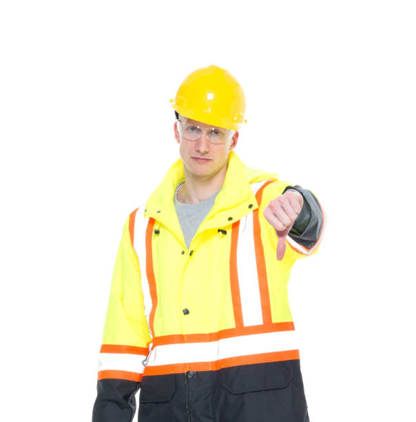istock Good looking caucasian male construction worker 1087232500