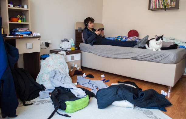 istock Teenagers messy room 1087232516
